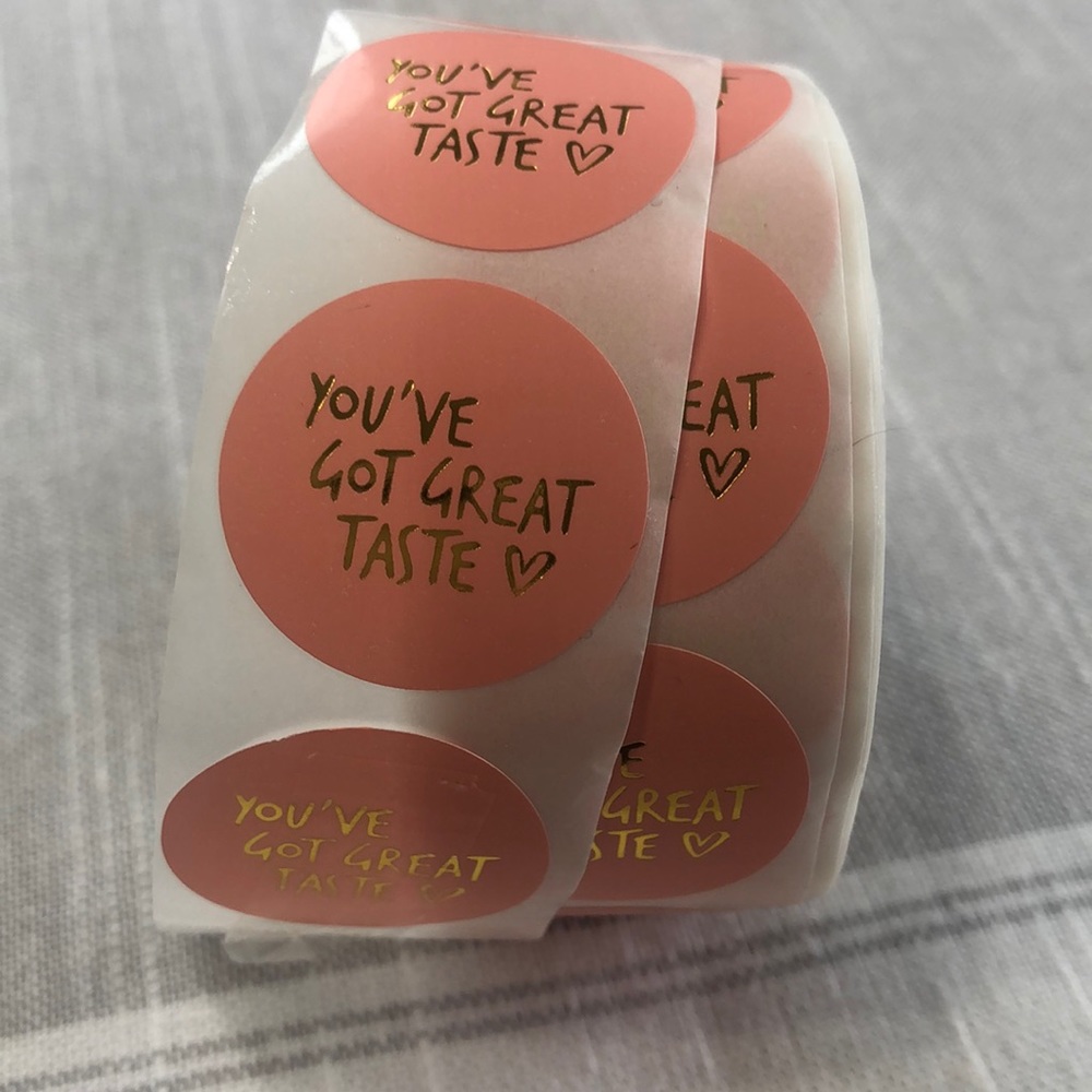 You’ve Got Great Taste Stickers